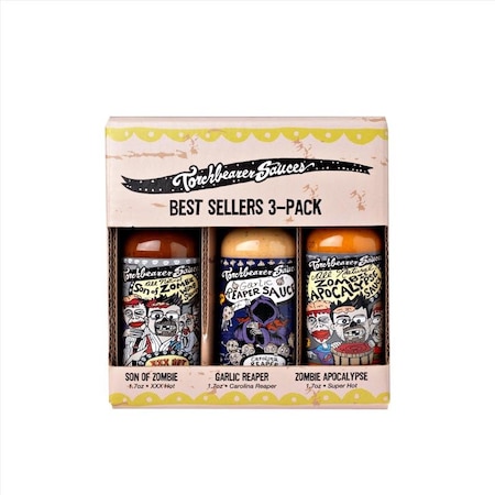 Torchbearer Sauces Torchbearer Sauces Multi Hot Sauce Gift Box 1.75 oz 855090001754